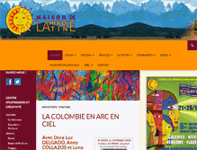 Tablet Screenshot of america-latina.be